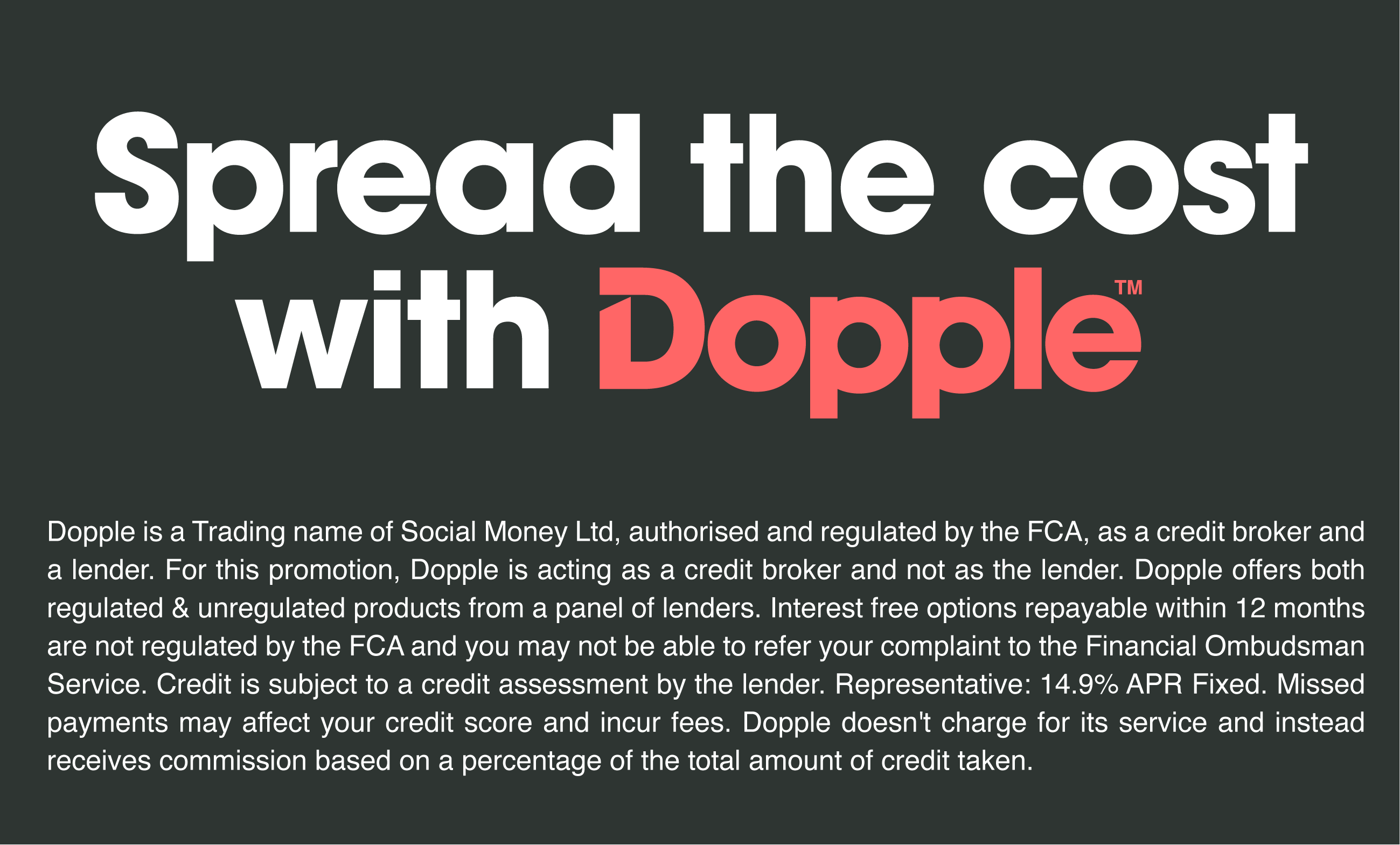 Spread the cost with Dopple