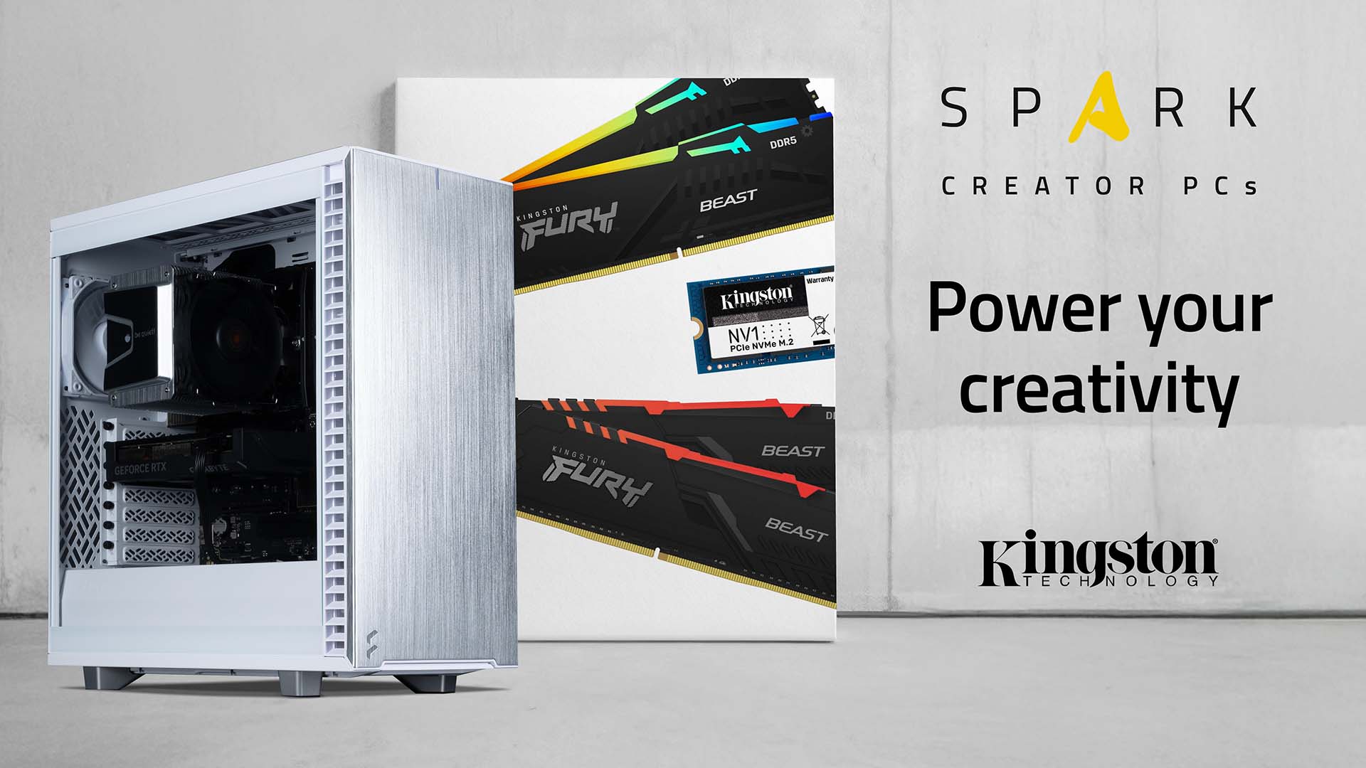 The Creator’s Guide to Storage and Memory: Powering Creativity with Kingston and Chillblast Spark Workstations