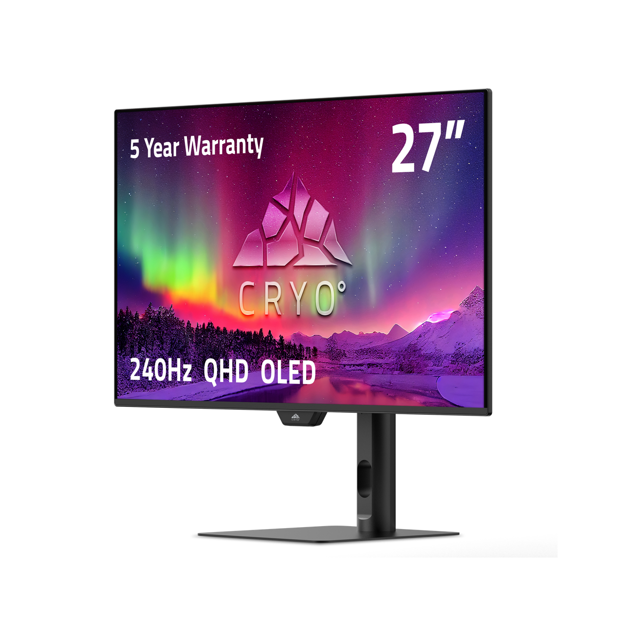 Cryo gaming setup frozen in ice