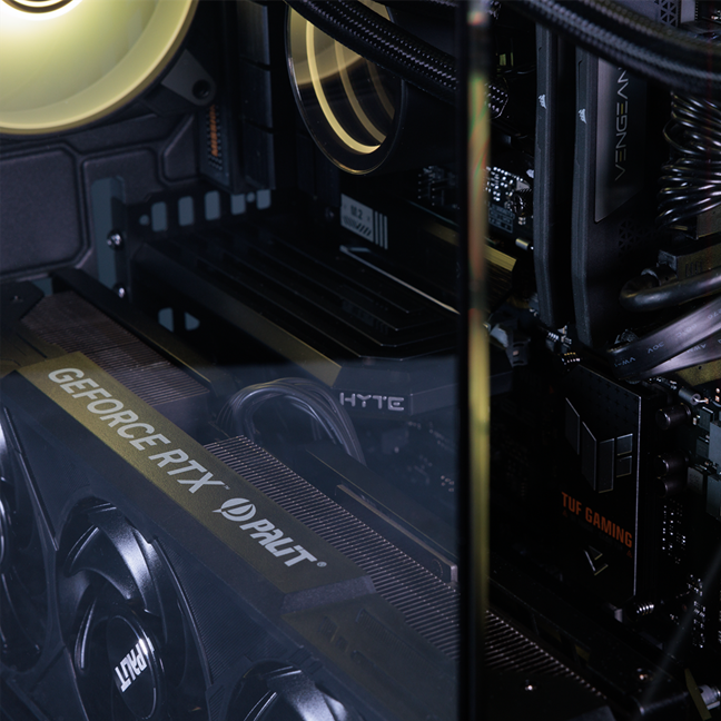 The Vantage Core i7 RTX 5070 Edge Gaming PC with Cryo Bundle - Chillblast