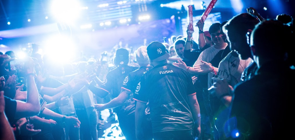 Fnatic pro gamers entering tournament