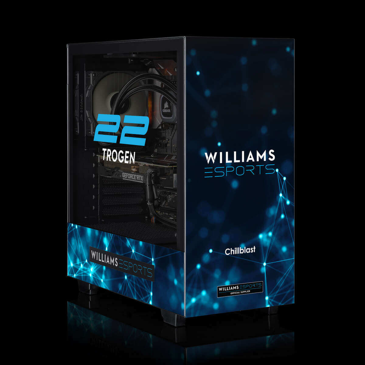 Image of the Chillblast Official Williams Esports Ultimate Gaming PC