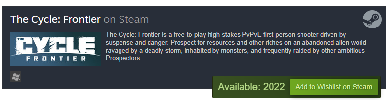 The Cycle: Frontier on Steam
