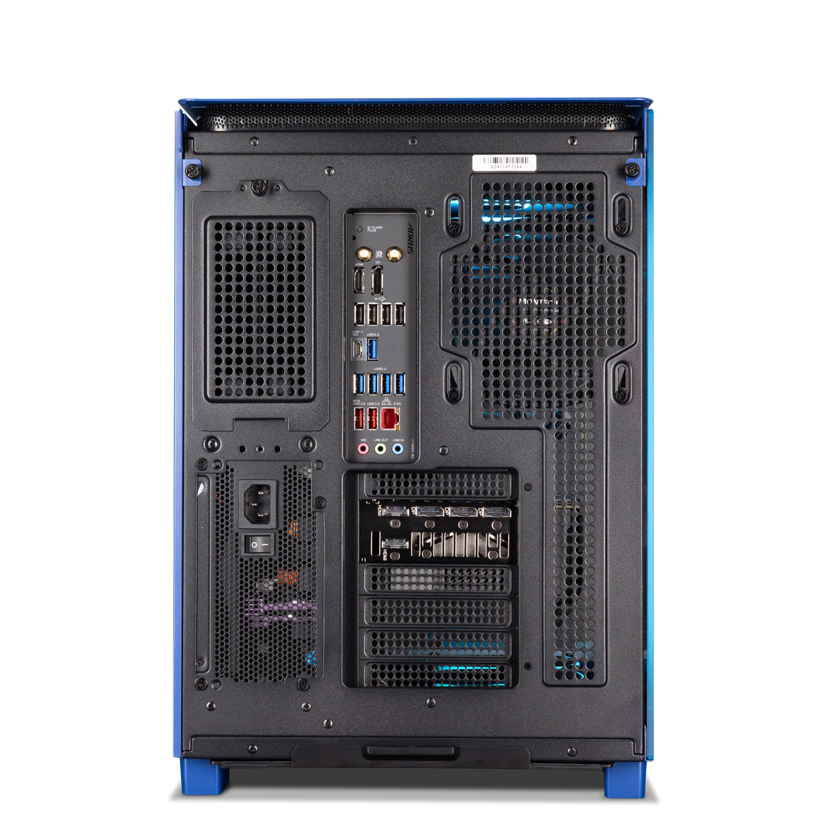 Forge GeForce RTX 5070 Ti Gaming PC in Blue
