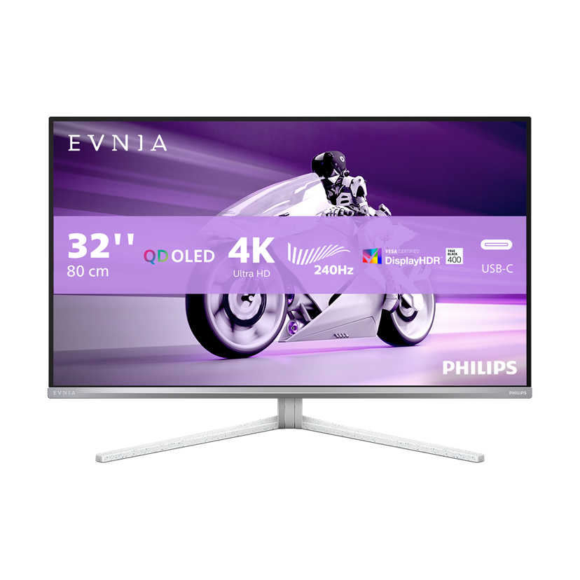 Philips Evnia 32M2N8900 32 inch 4K UHD 240Hz QD-OLED Gaming Monitor