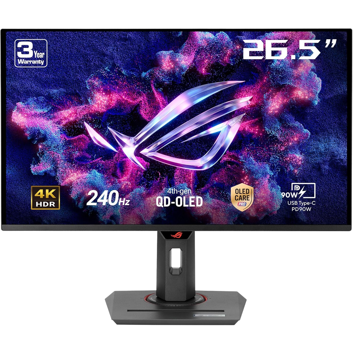 ASUS ROG Strix XG27UCDMG 27 inch 4K 240Hz QD-OLED Gaming Monitor ...
