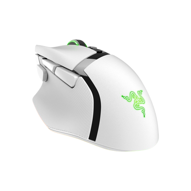 Razer Basilisk V3 Pro Customisable Wireless Gaming Mouse in White