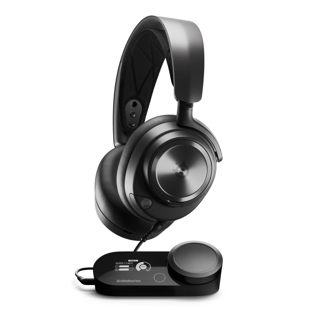 Steelseries Arctis Nova Pro Wired High-Fidelity Gaming Audio with Multi-System Connect