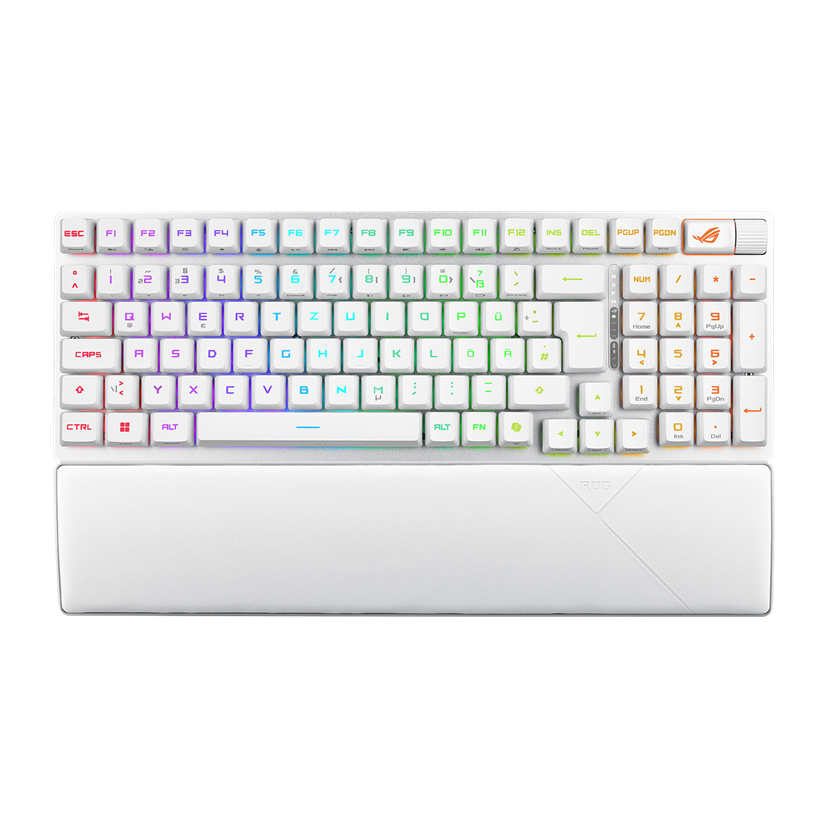 ASUS ROG Strix Scope II 96 RX Wireless Mechanical RGB White Gaming Keyboard