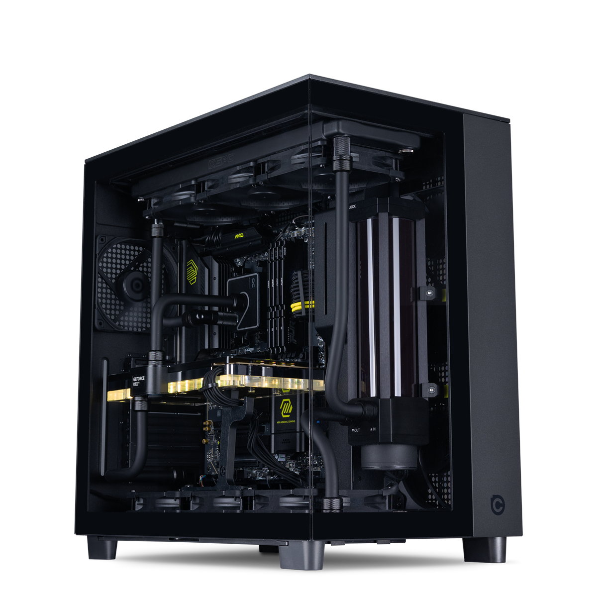 Obsidian Ryzen 9 RTX 5090 Water Cooled Origin Gaming PC