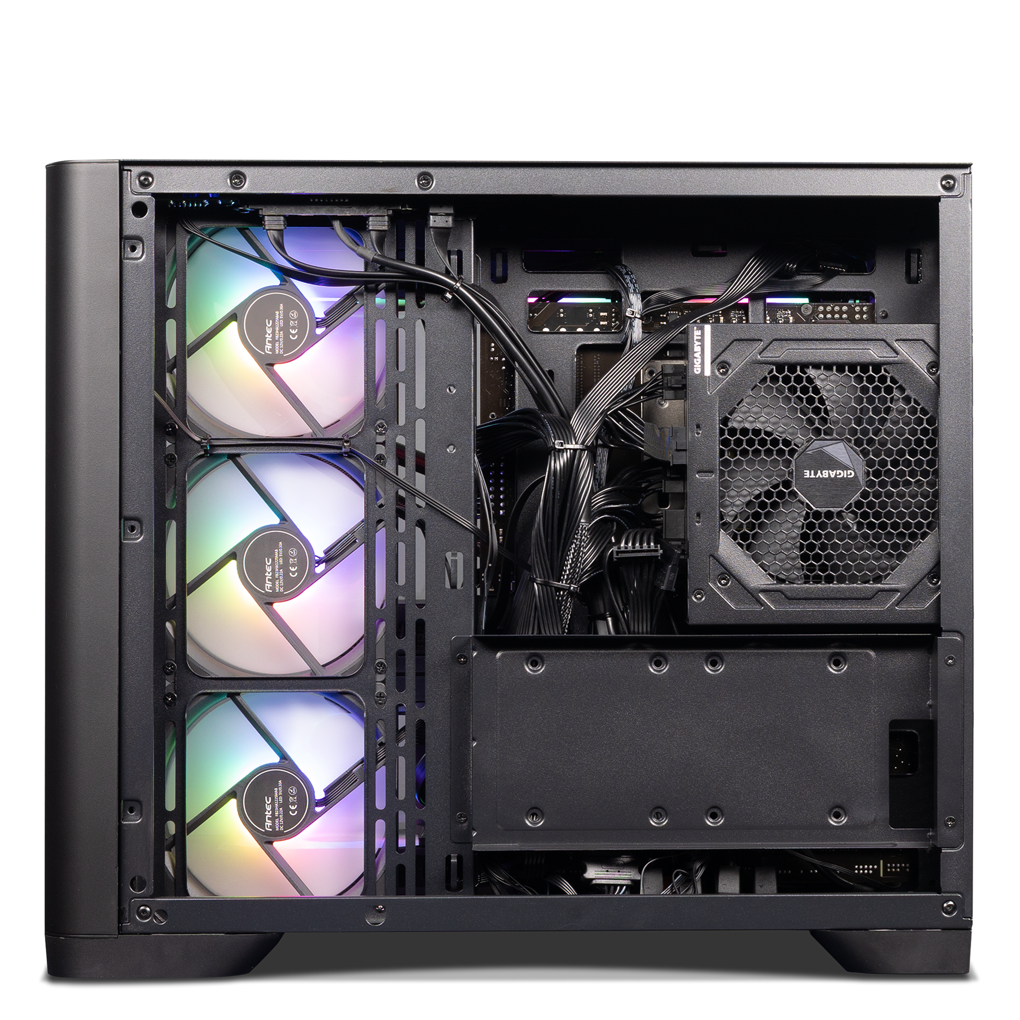 Steel legendB450M & Ryzen5 3600＋PCケース　実働 Steel legendB450M & Ryzen5 3600＋PCケース 実働