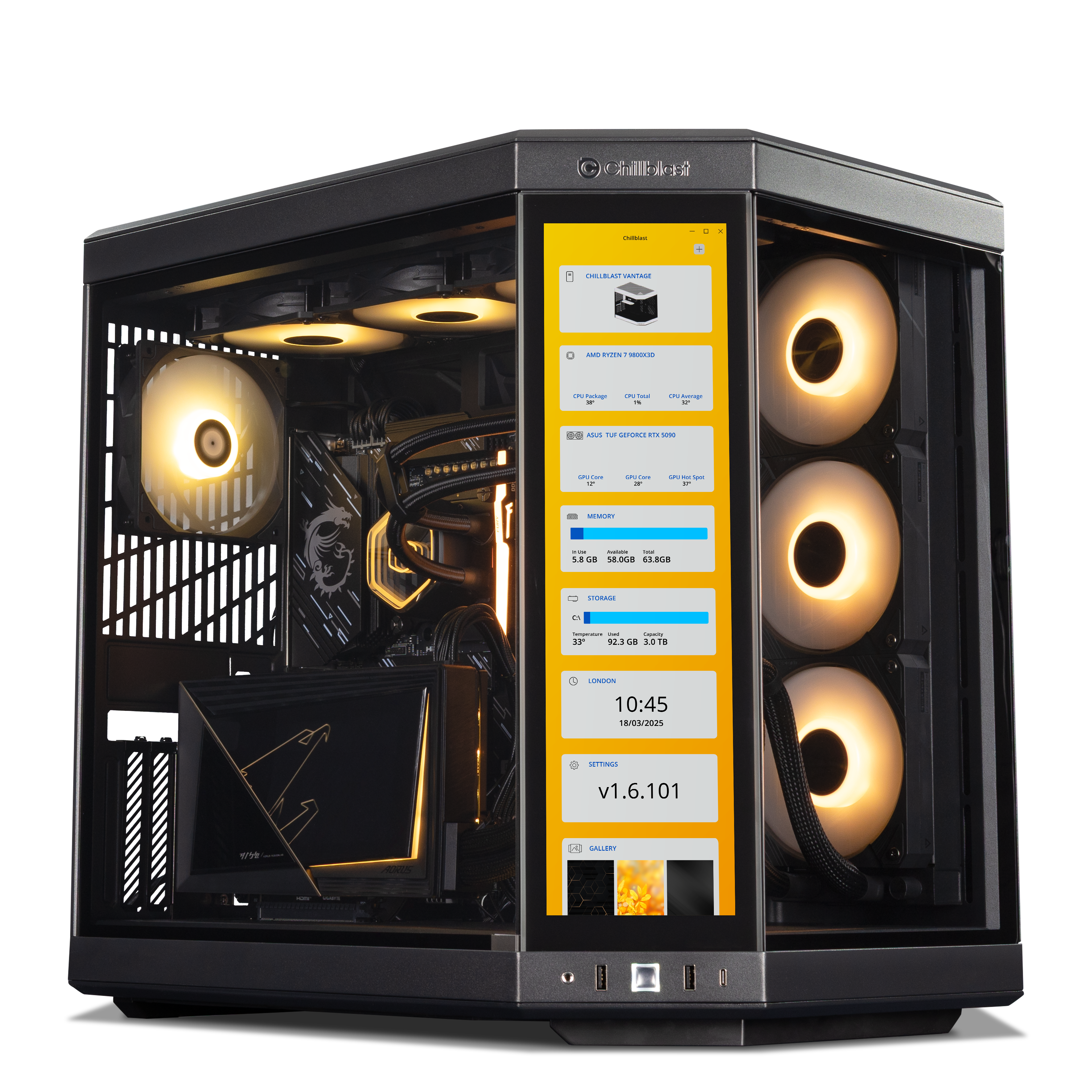 GeForce RTX 5090 Gaming PCs Chillblast CB GAM CORE CLSV3 01 