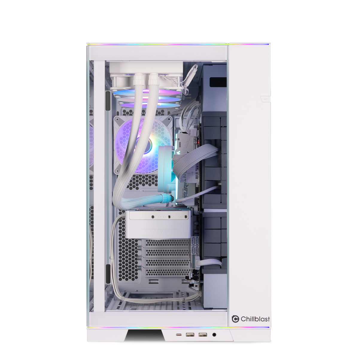 The Vertex Ryzen 7 RTX 5080 White Gaming PC
