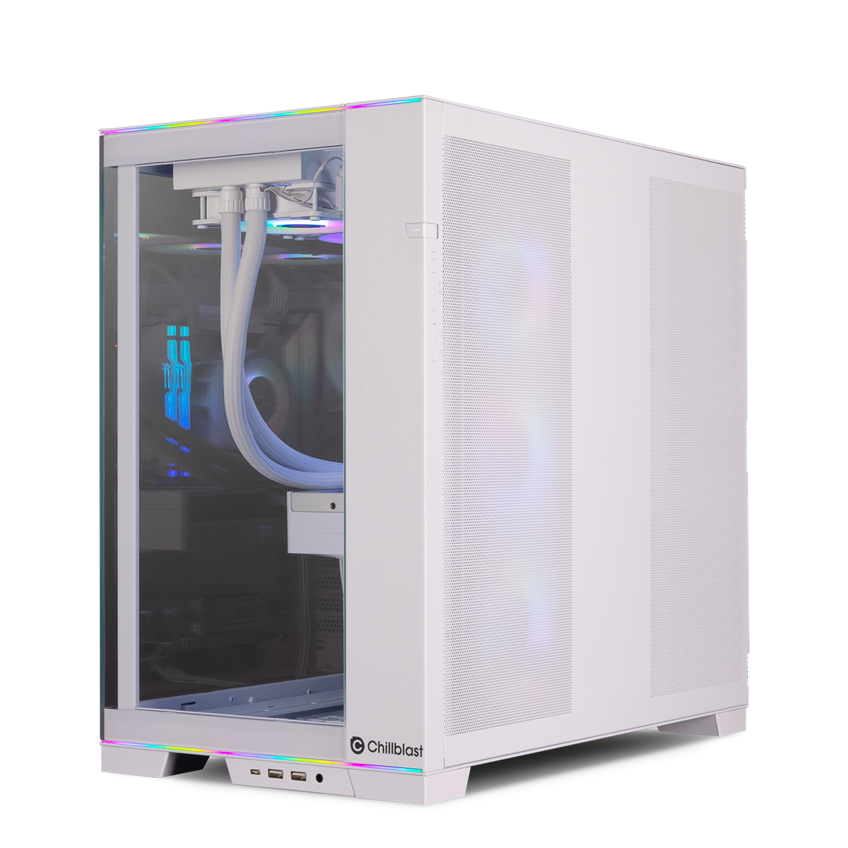 The Vertex Ryzen 7 RTX 5080 White Gaming PC