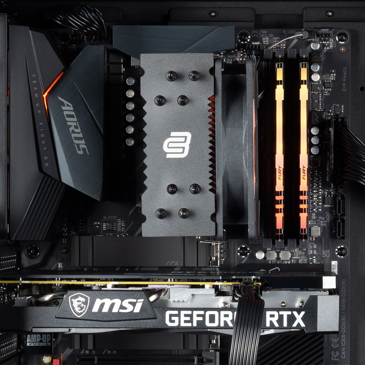 Evolution AMD Ryzen 5 RX 7600 Mid Tower Gaming PC