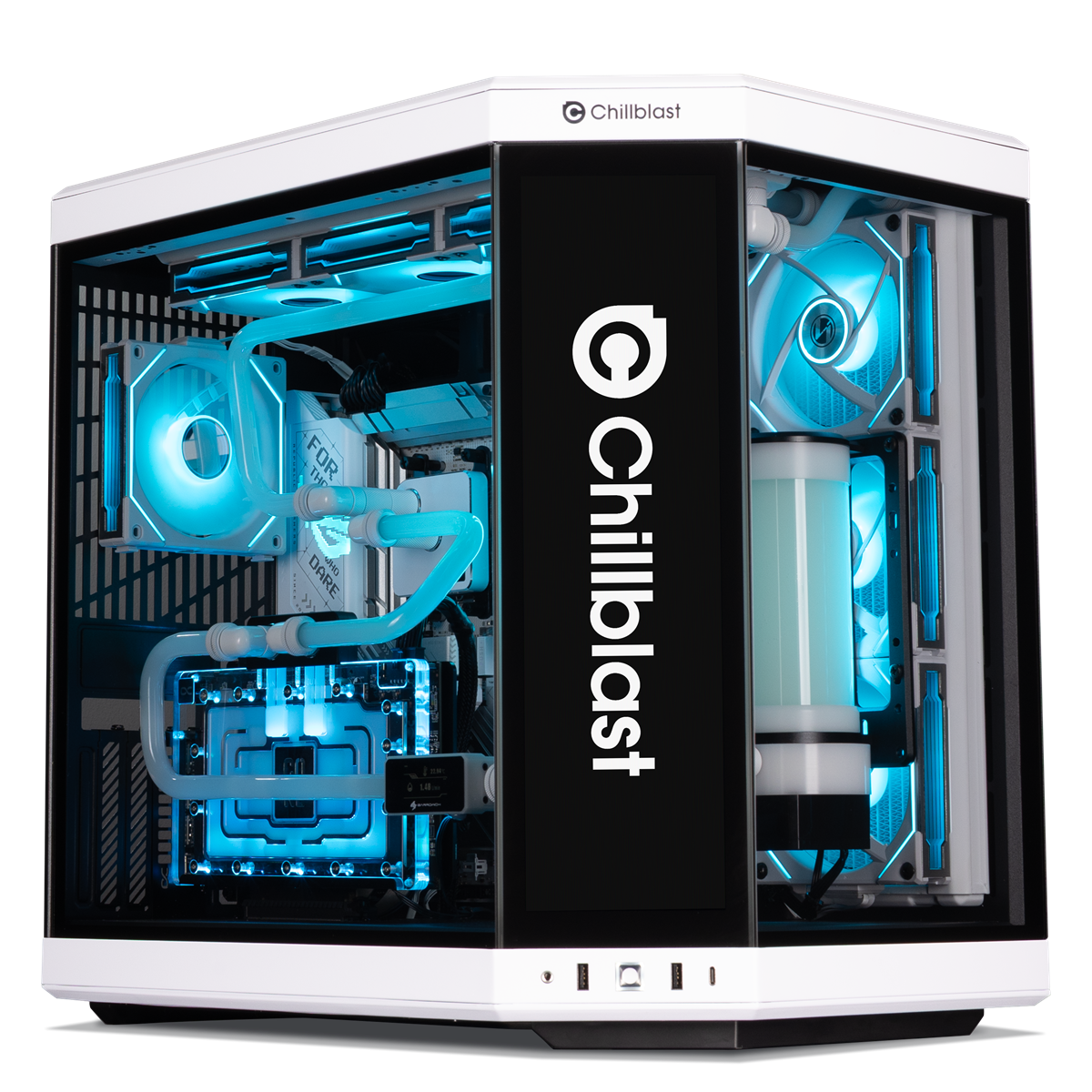 The Verge Ryzen 9 RTX 5090 Water Cooled Gaming PC