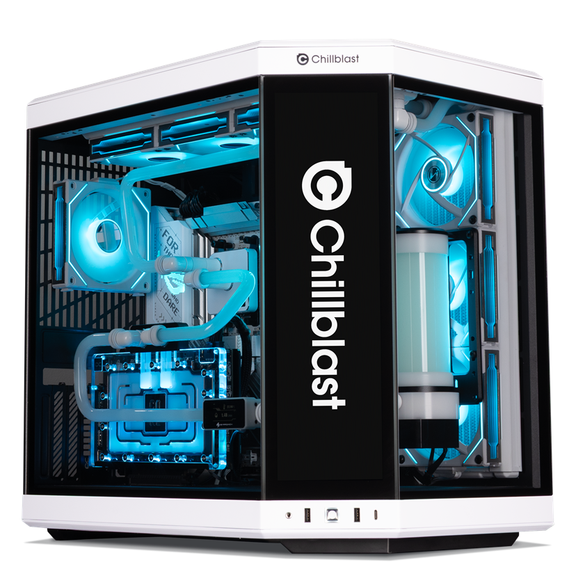 The Verge Ryzen 9 RTX 5090 Water Cooled Gaming PC