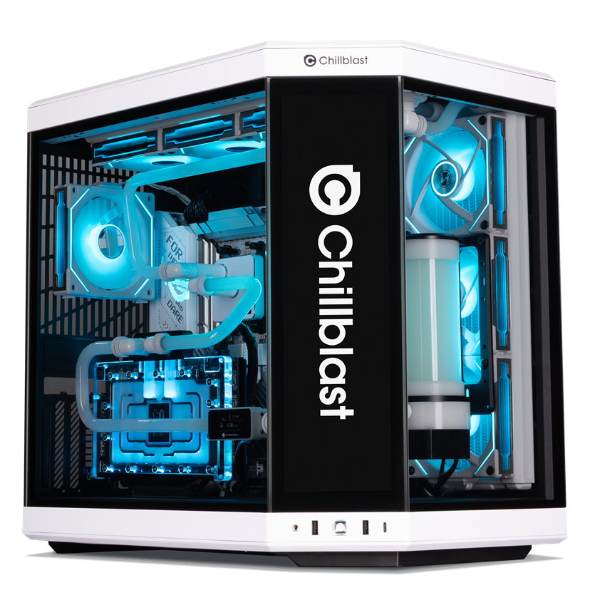 The Verge Ryzen 9 RTX 5090 Water Cooled Gaming PC