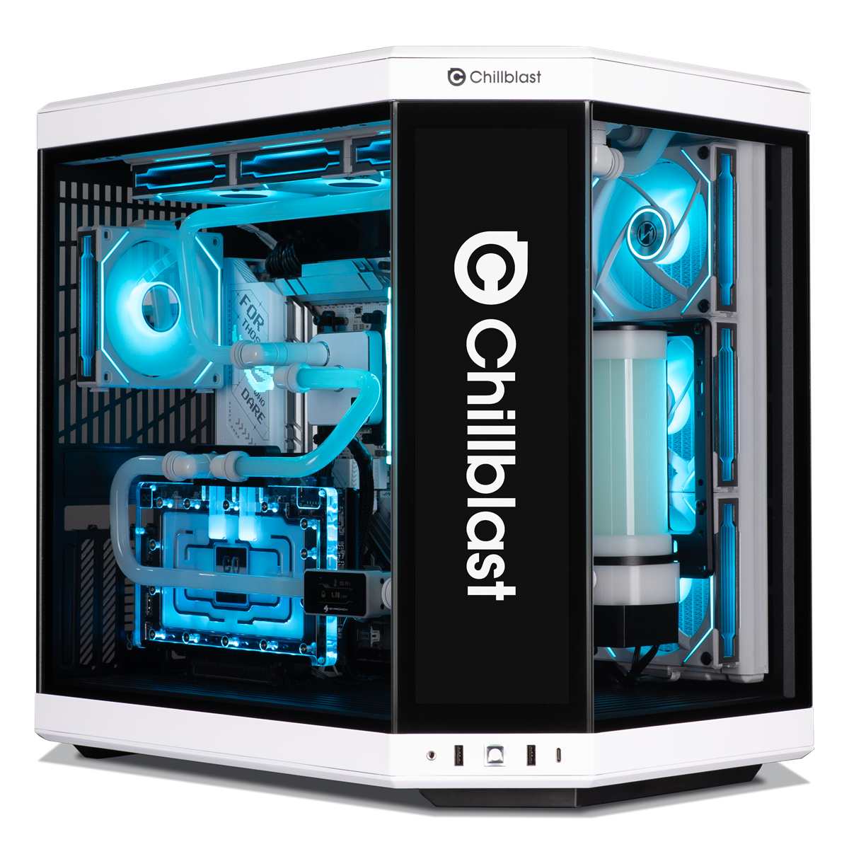 The Verge Ryzen 9 RTX 5090 Water Cooled Gaming PC
