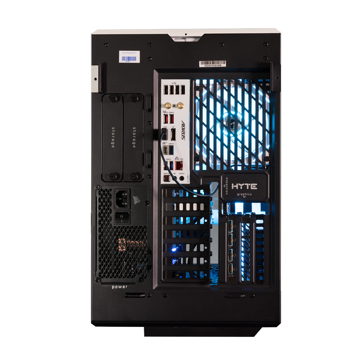 The Verge Core i9 RTX 5090 Water Cooled Gaming PC