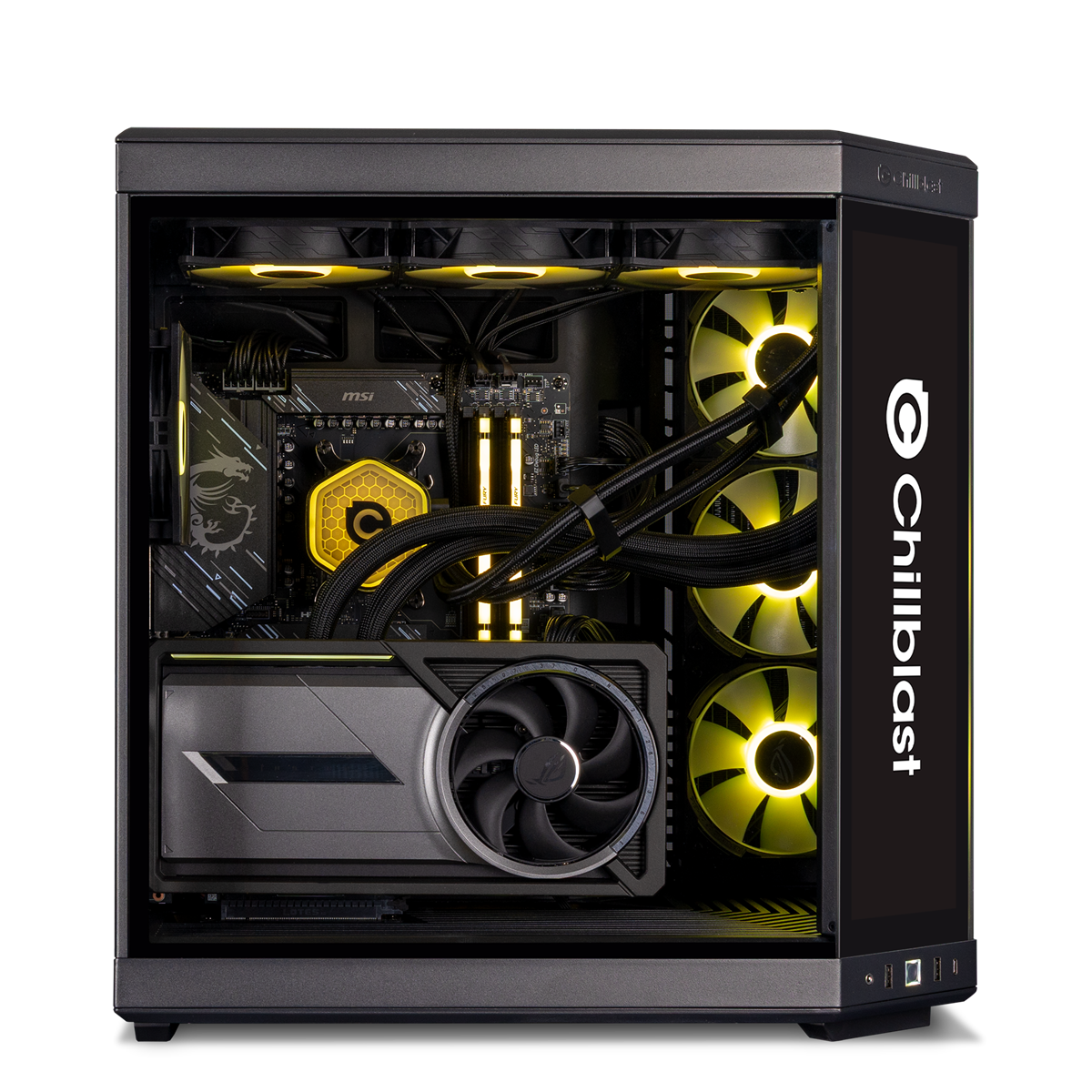 The Vantage Icon Ryzen 7 RTX 5090 Edge Pre-built Gaming PC