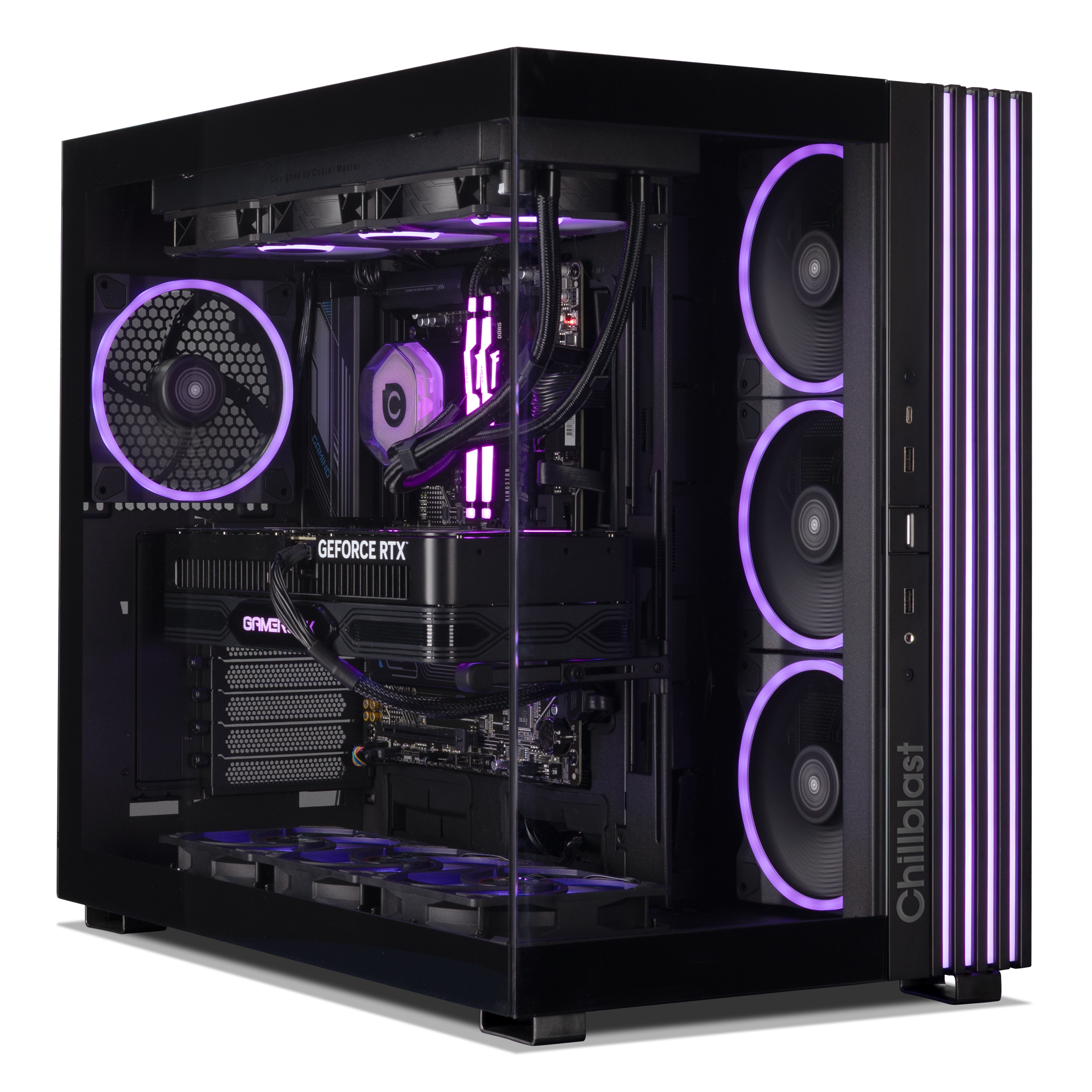 Ryzen 7 9800X3D RTX 5090 Pre Built Gaming PC Chillblast CB GAM CORE GF03 BADGE ND 09 
