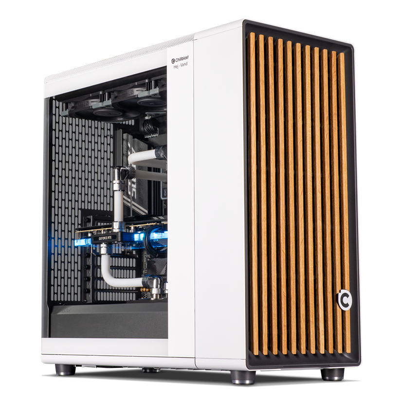 Vand Ryzen 9 RTX 5090 Water Cooled White Creator PC