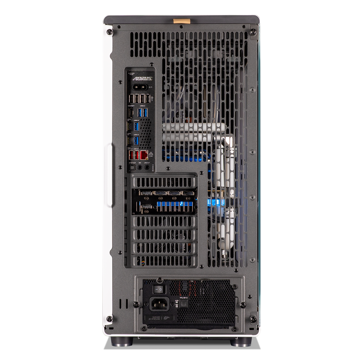 Vand Ryzen 9 RTX 5090 Water Cooled White Creator PC