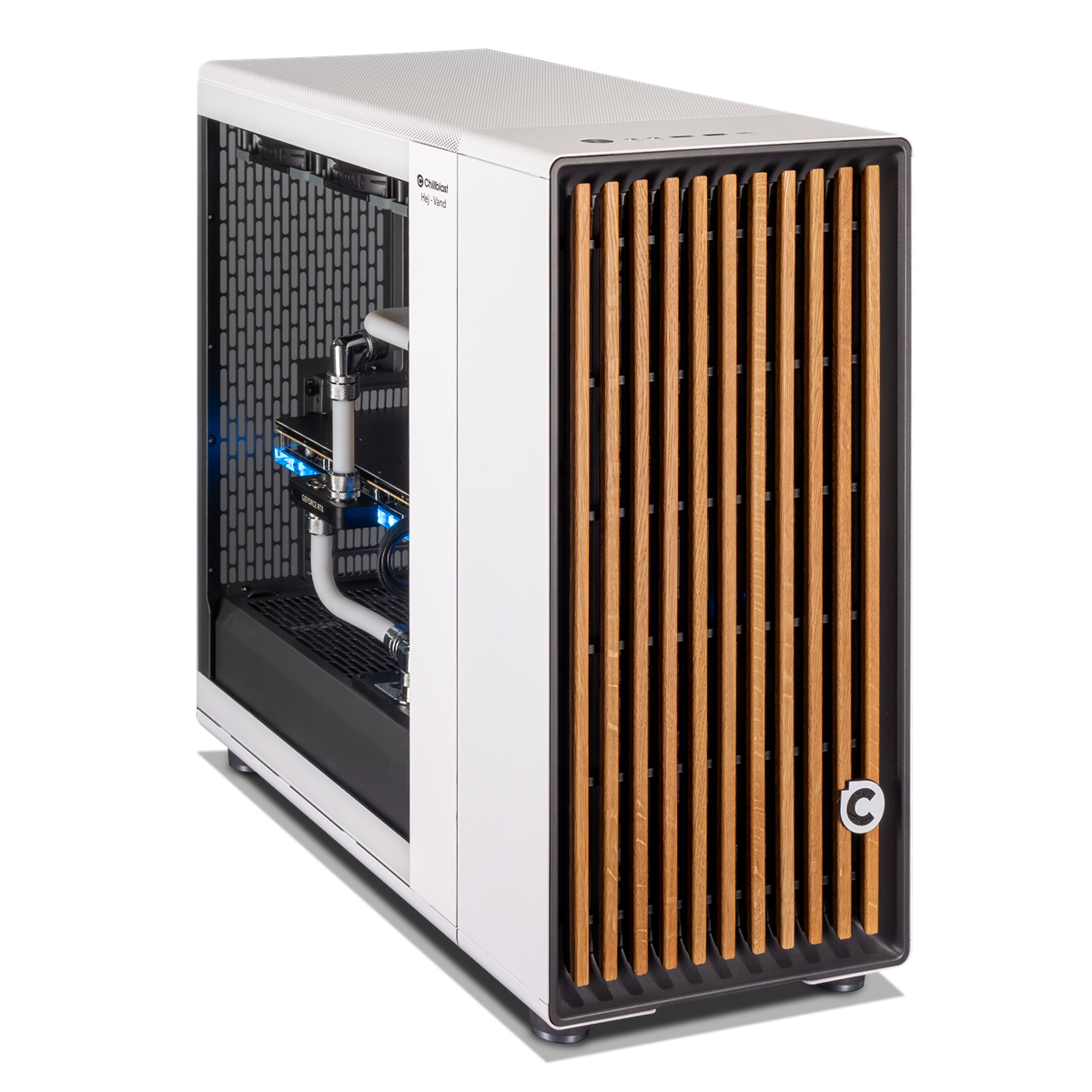 Vand Ryzen 9 RTX 5090 Water Cooled White Creator PC