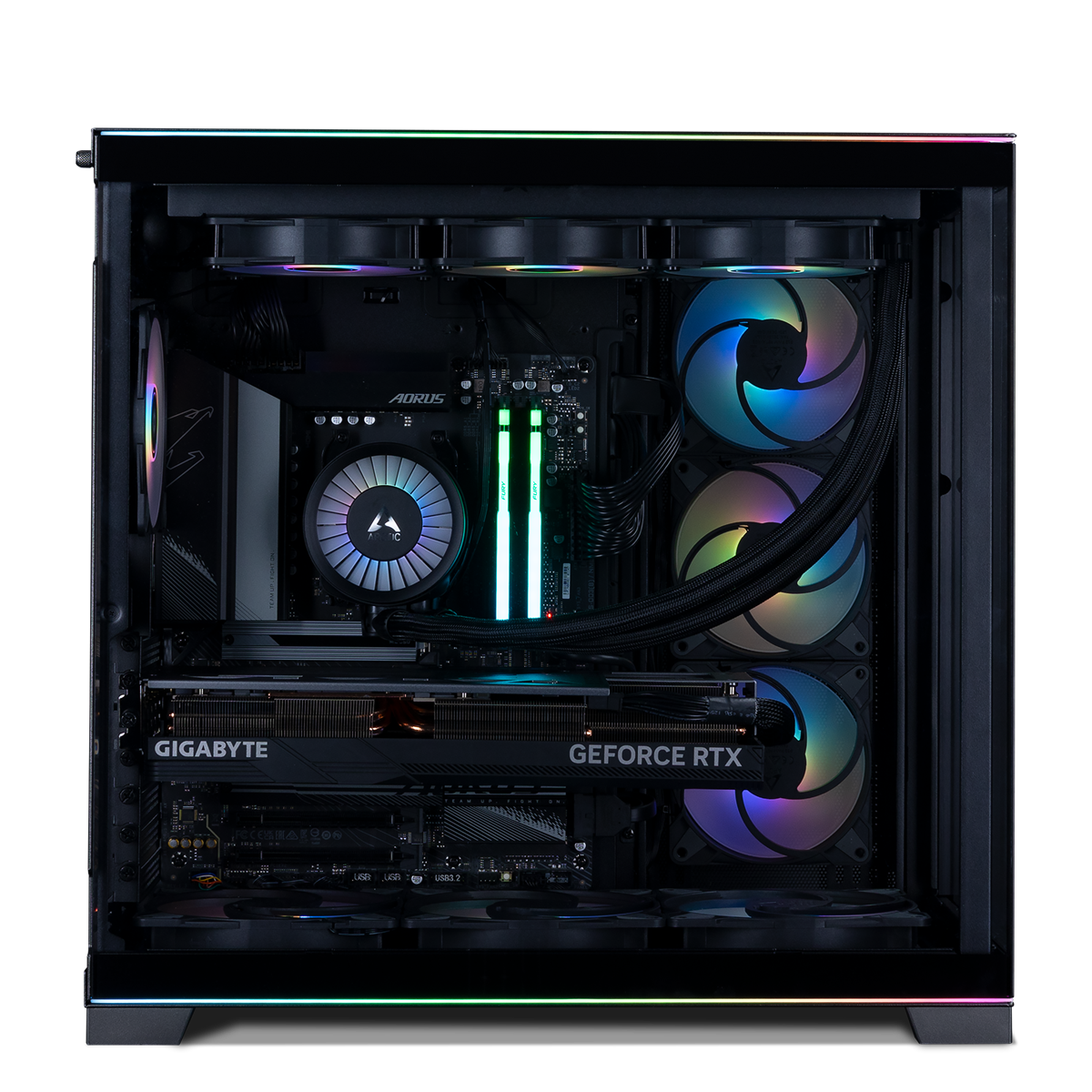 The Vertex Ryzen 7 RTX 5080 Edge Gaming PC