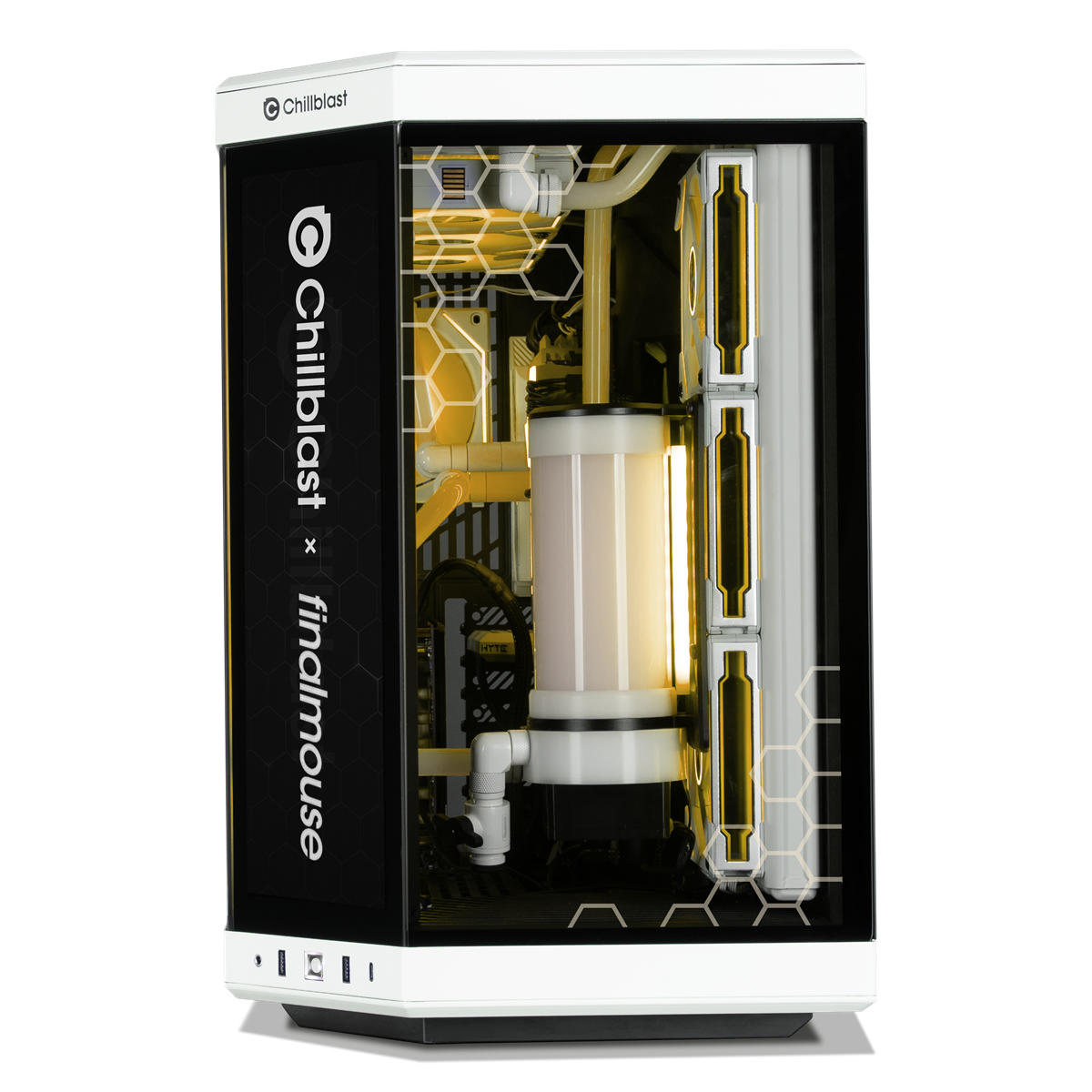 Verge x Finalmouse Ryzen 9 RTX 5090 Watercooled Gaming PC
