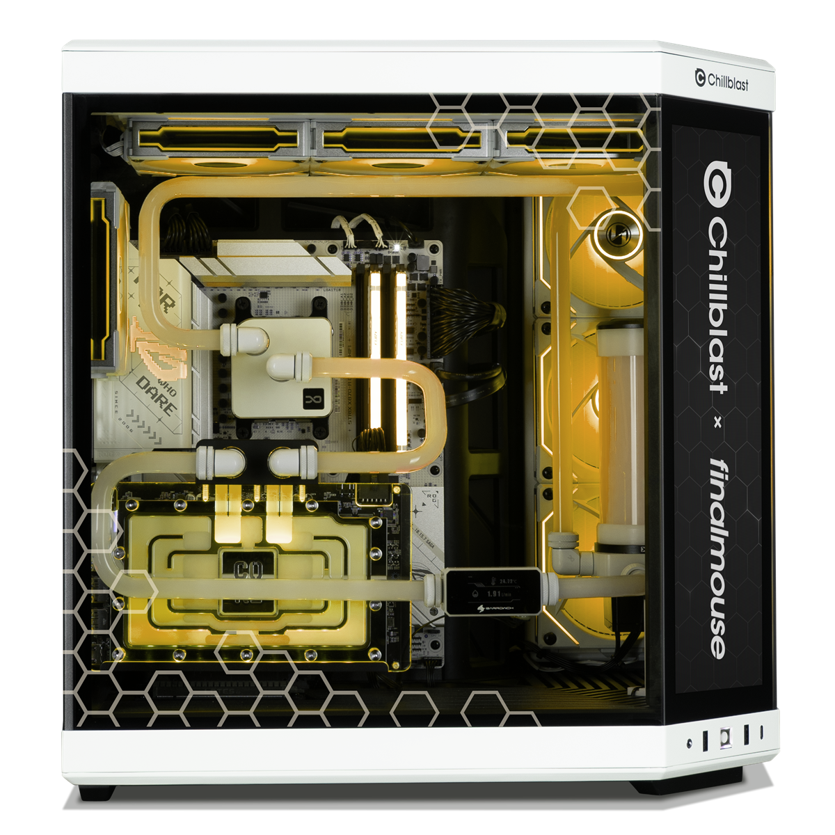 Verge x Finalmouse Ryzen 9 RTX 5090 Watercooled Gaming PC