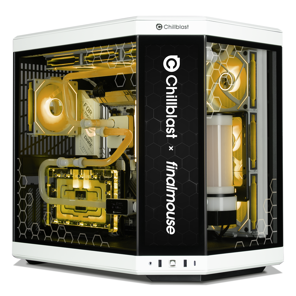 Verge x Finalmouse Ryzen 9 RTX 5090 Watercooled Gaming PC