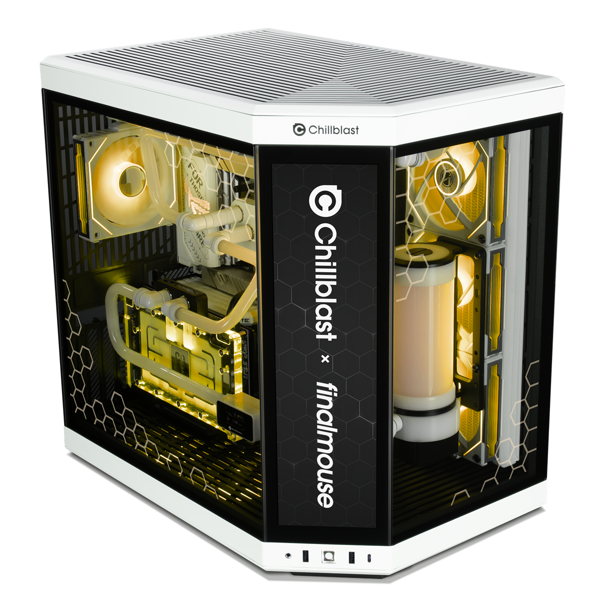 Verge x Finalmouse Ryzen 9 RTX 5090 Watercooled Gaming PC