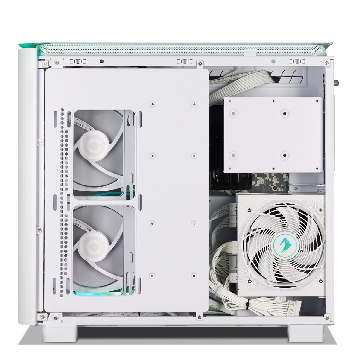 Forge GeForce RTX 5070 Ti Gaming PC in White