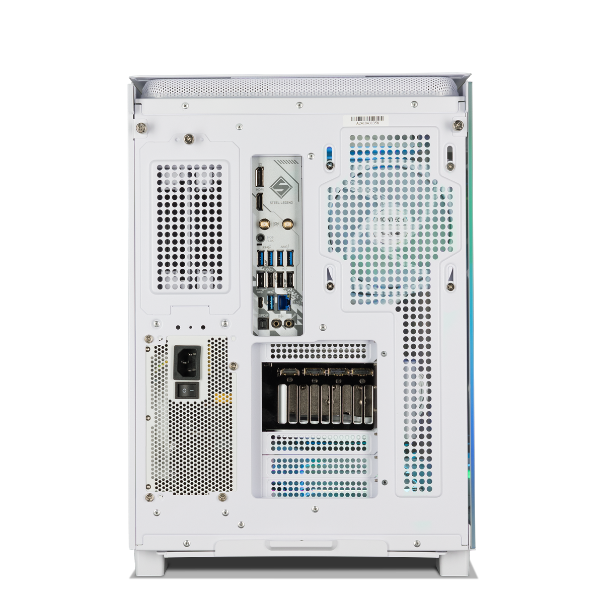Forge GeForce RTX 5070 Ti Gaming PC in White