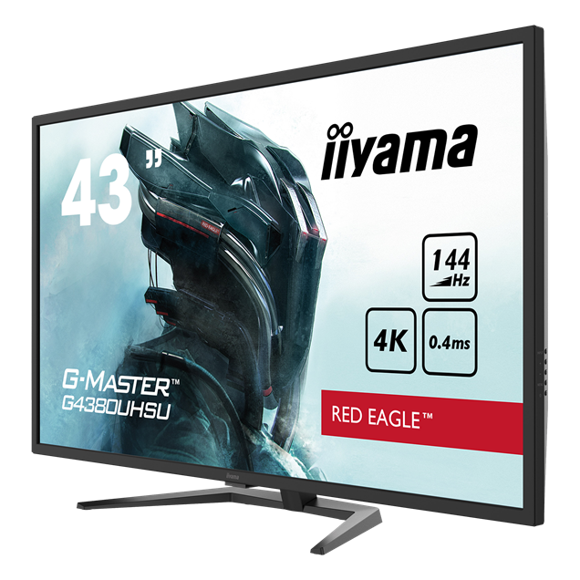 iiyama G-Master G4380UHSU 43 inch 4K UHD 144Hz VA Gaming Monitor