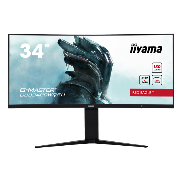 iiyama G-Master GCB3480WQSU 34 inch UWQHD 180Hz VA Curved Gaming Monitor