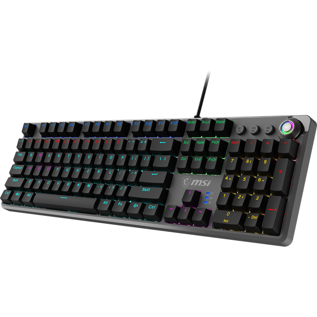 MSI FORGE GK310 Gaming Keyboard with Red Switches