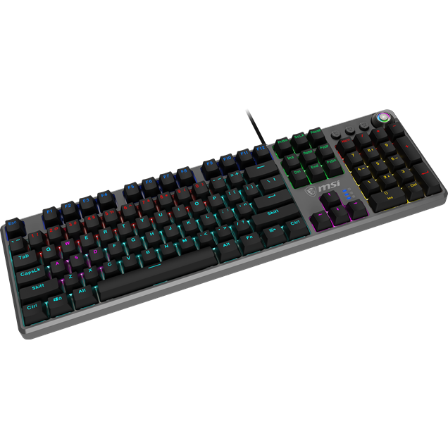 MSI FORGE GK310 Gaming Keyboard with Red Switches