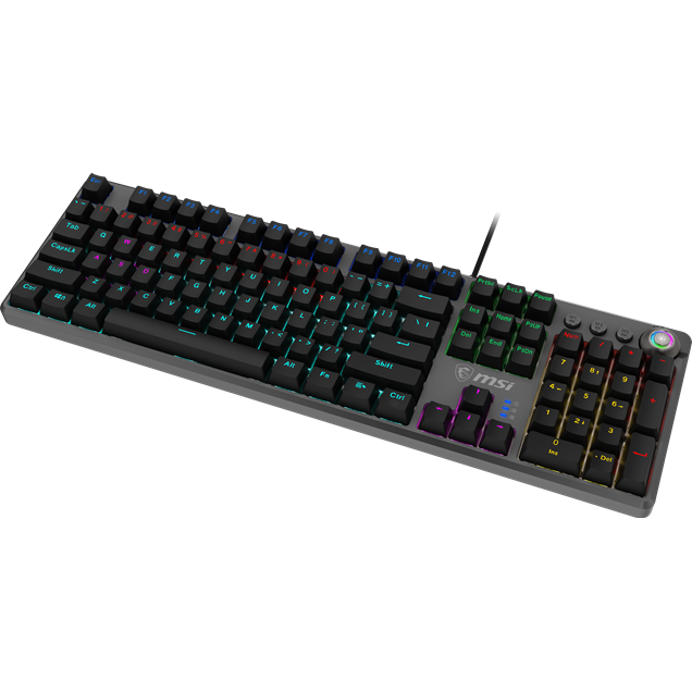 MSI FORGE GK310 Gaming Keyboard with Red Switches