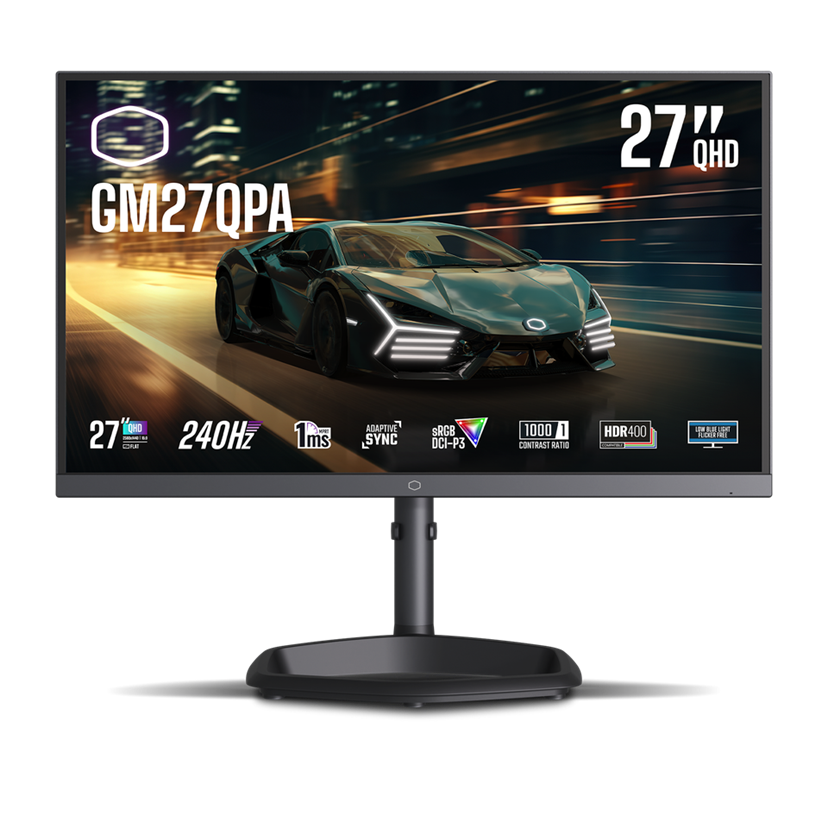 Cooler Master GM27QPA 27 inch QHD 240Hz IPS Gaming Monitor