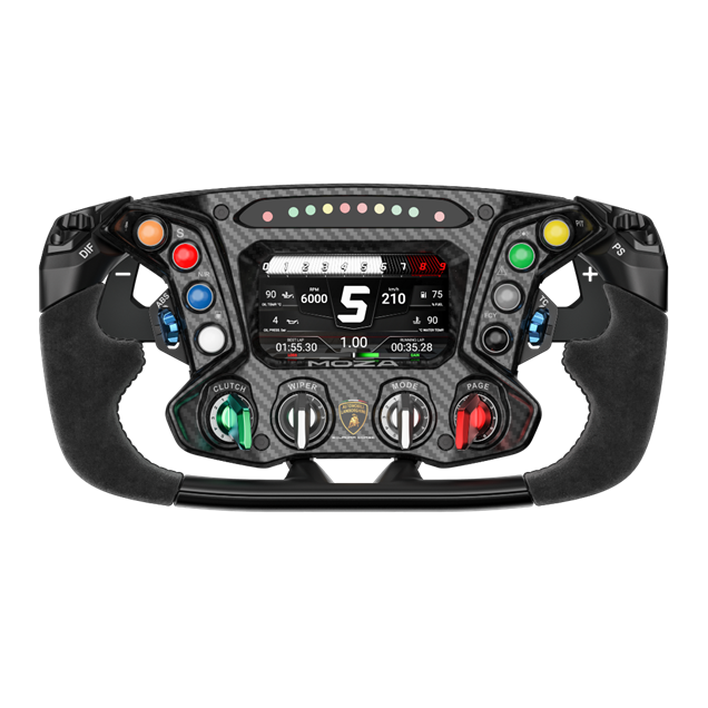 MOZA Racing Lamborghini Essenza SCV12 Sim-Racing Steering Wheel