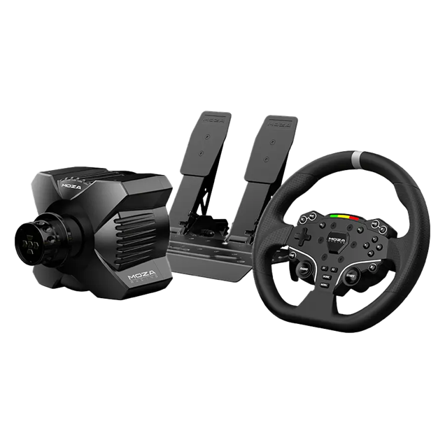 MOZA Racing R3 Racing Wheel and Pedals for PC