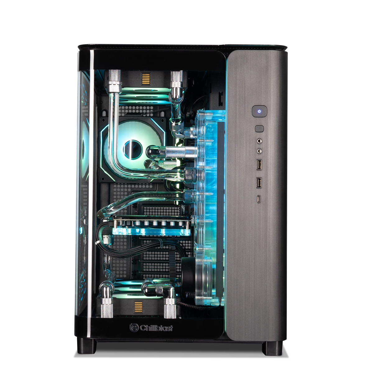 Poseidon Ryzen 9 RTX 5090 Water Cooled Gaming PC