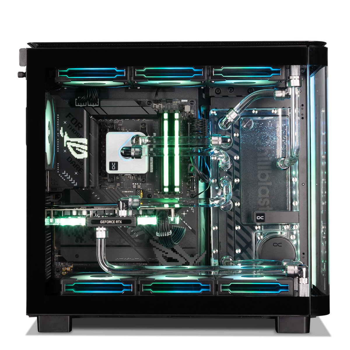 Poseidon Ryzen 9 RTX 5090 Water Cooled Gaming PC