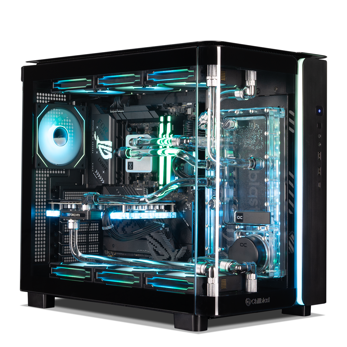Poseidon Ryzen 9 RTX 5090 Water Cooled Gaming PC