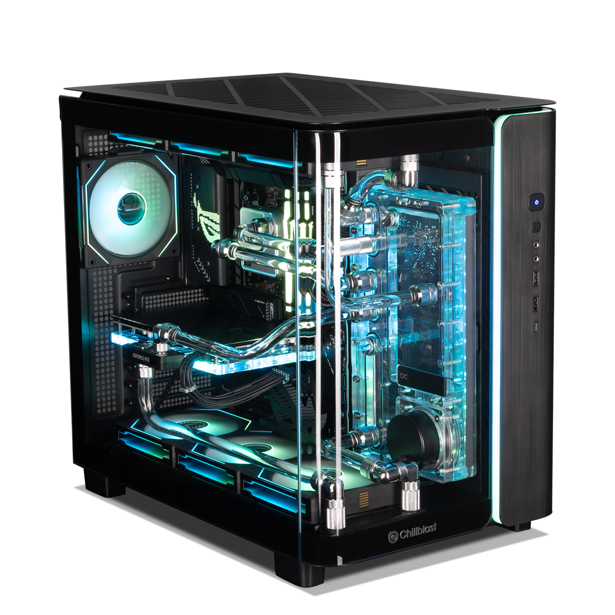 Poseidon Ryzen 9 RTX 5090 Water Cooled Gaming PC