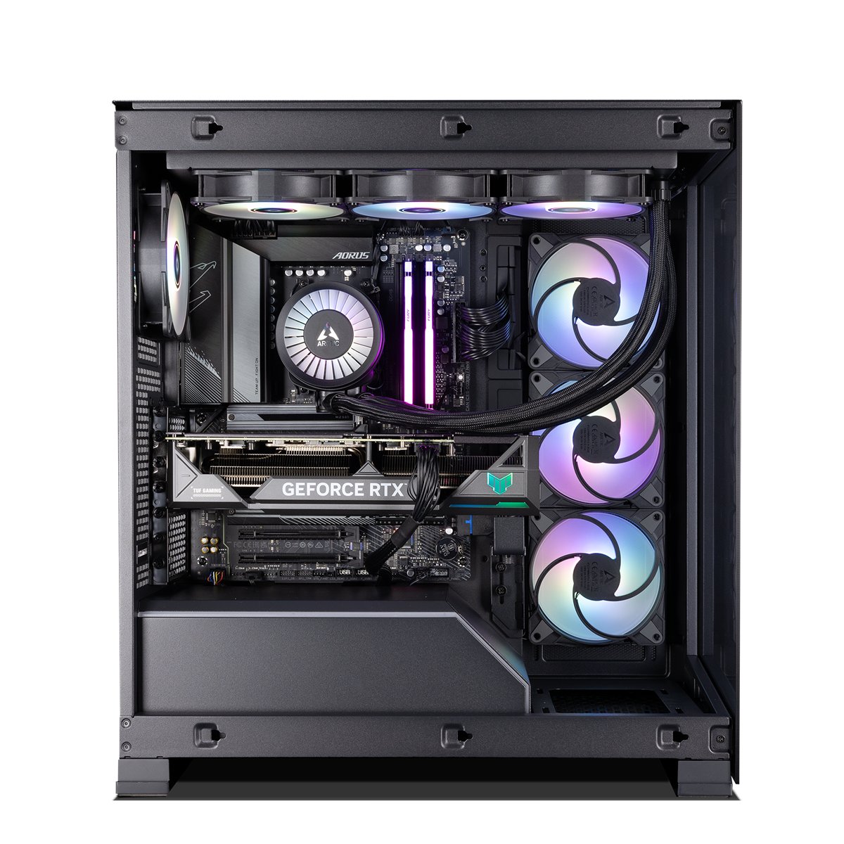 The Frontier Ryzen 7 RTX 5070 Ti Edge Gaming PC