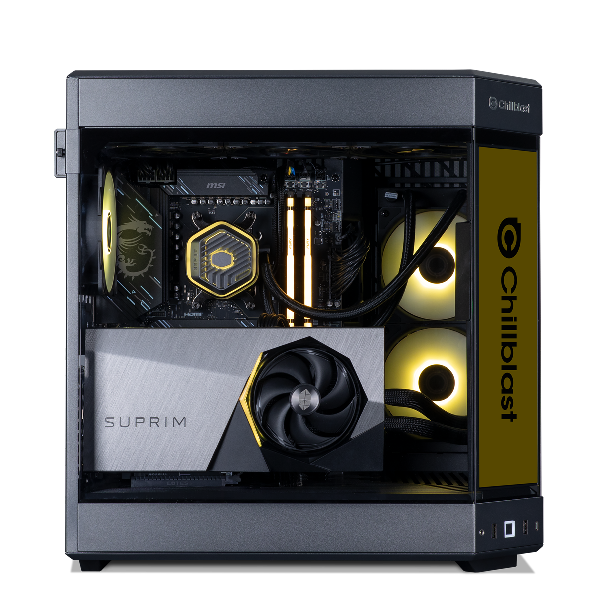 The Vantage Icon Ryzen 7 RTX 5080 Edge Pre-built Gaming PC